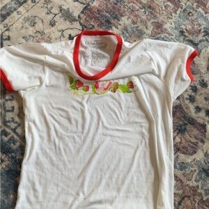 Kids White and Red T-Shirt